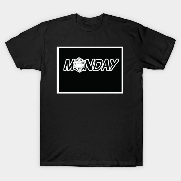 Critical Monday T-Shirt by Axton Kahler Art